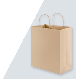 Machine de fabrication des sacs en papier avec fond plat (sac SOS à poignées torsadées)