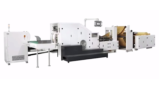 Machine de fabrication des sacs en papier SOS (sacs à fond plat)
