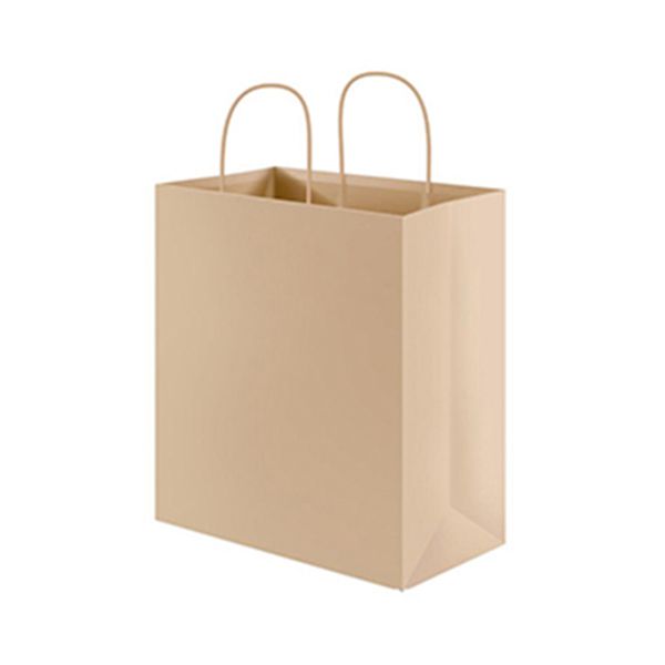 Machine de fabrication des sacs en papier avec fond plat (sac SOS à poignées torsadées)