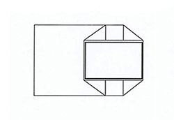 Machine de fabrication des sacs en papier SOS (sacs à fond plat)