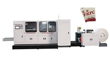 Machine de fabrication de sacs en papier (sachets papier plats)