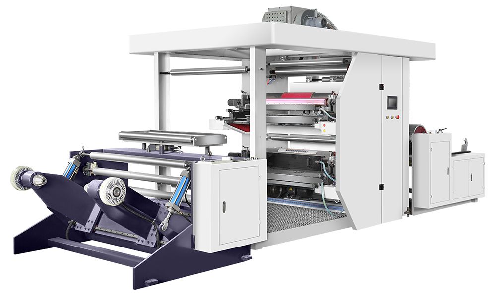Machine d'impression flexographique (impression 2 couleurs)