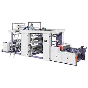 Machine d'impression flexographique (impression 4 couleurs)
