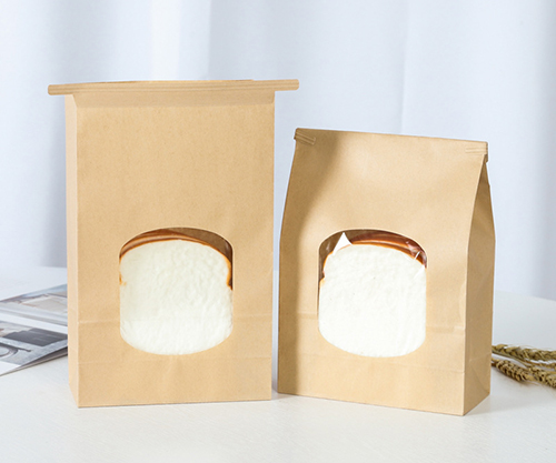 Sac cravate en papier à fond carré